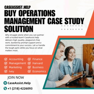 Buy Operations Management Case Study Solution