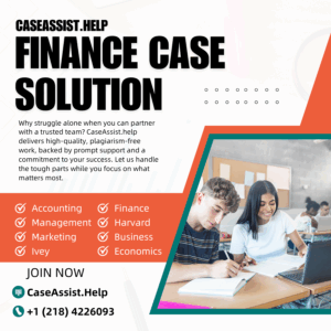 Finance Case Solution