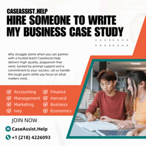 Hire Someone To Write My Business Case Study