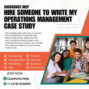 Hire Someone To Write My Operations Management Case Study